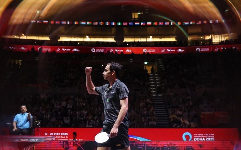 Calderano avança à final inédita do Brasil no Mundial de Tênis de Mesa