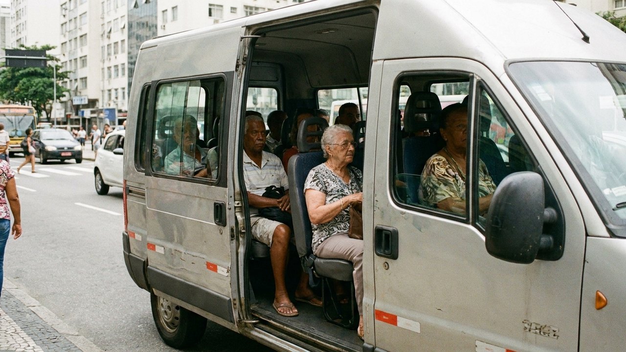 No Rio, idosos e mais pessoas com direito à gratuidade poderão ocupar mais lugares nas vans