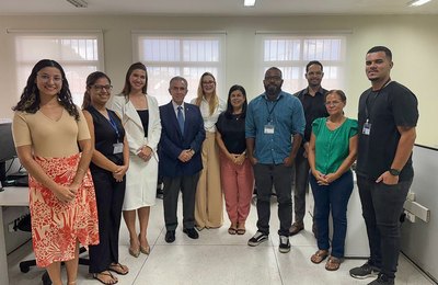 Orlando Rocha Filho visita juizados de Rio Largo e União dos Palmares