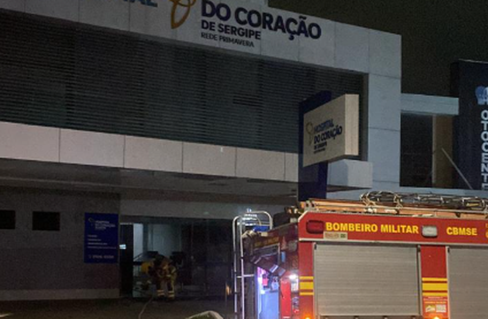 Incêndio Hospital do Coração / Foto: Reprodução: Foto/ Redes Sociais