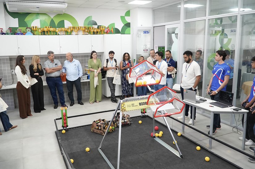 SESI Alagoas lança temporada 2026/2027 da Robótica e mobiliza instituição para ampliar conquistas