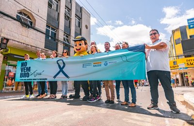 Arapiraca promove conscientização sobre o câncer de próstata com abertura do Novembro Azul