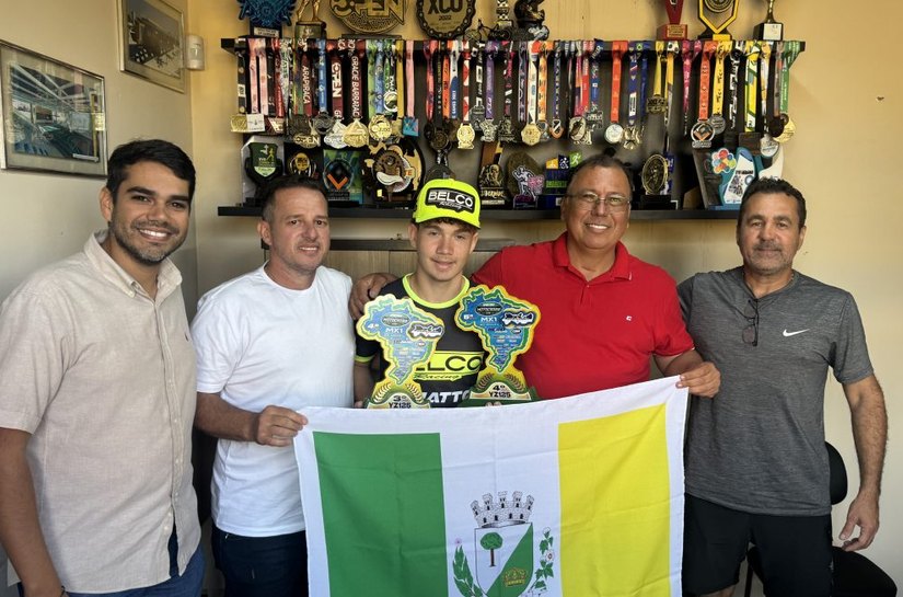Prefeitura de Arapiraca apoiará piloto de motocross Gabriel Magalhães nos circuitos brasileiros