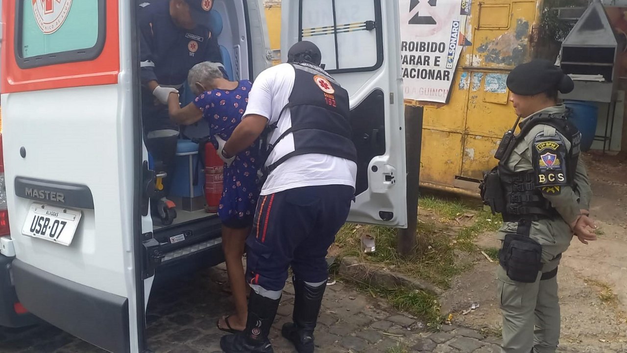 Após denúncia, Segurança Pública resgata idosa vítima de violência familiar com ferimentos na cabeça
