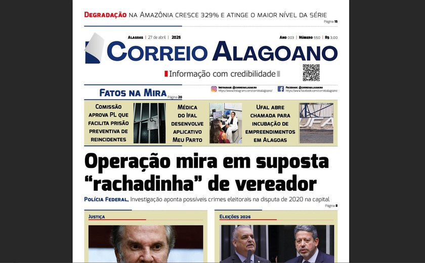 Operação mira em suposta “rachadinha” de vereador