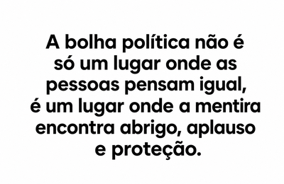 Bolhas e o fato novo