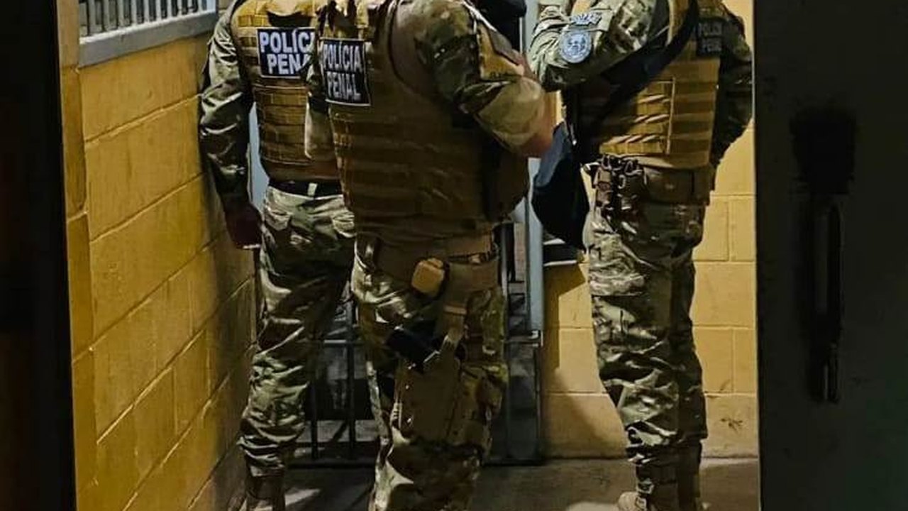 Revista de rotina identifica plano de fuga em penitenciária