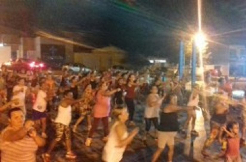 Academia da Saúde de Delmiro lança aulão de zumba em quadra aberta