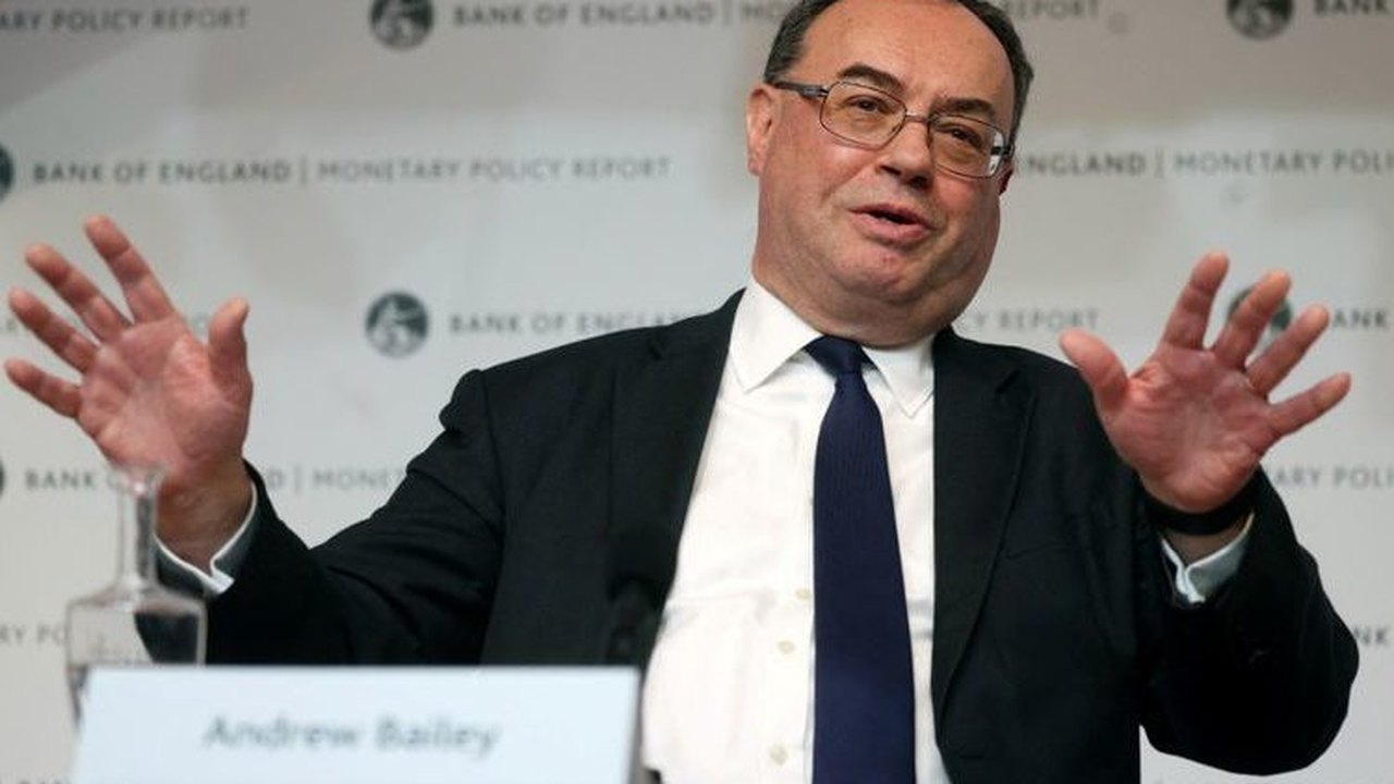 BoE/Bailey: efeitos colaterais impõem sérios riscos à inflação do Reino Unido