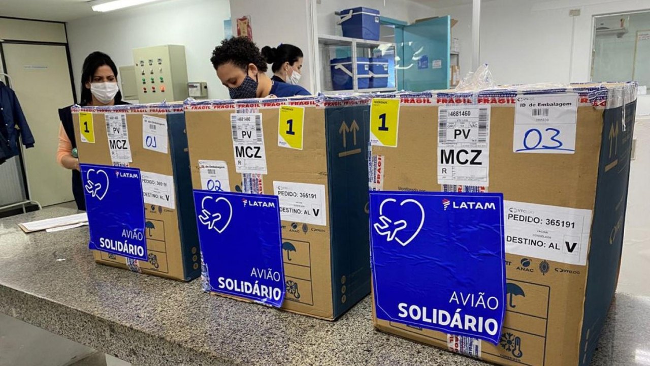 Alagoas recebeu mais 88.260 doses de imunizantes contra a Covid-19