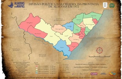 Portal do Bicentenário disponibiliza acesso a mais de 320 mapas de Alagoas