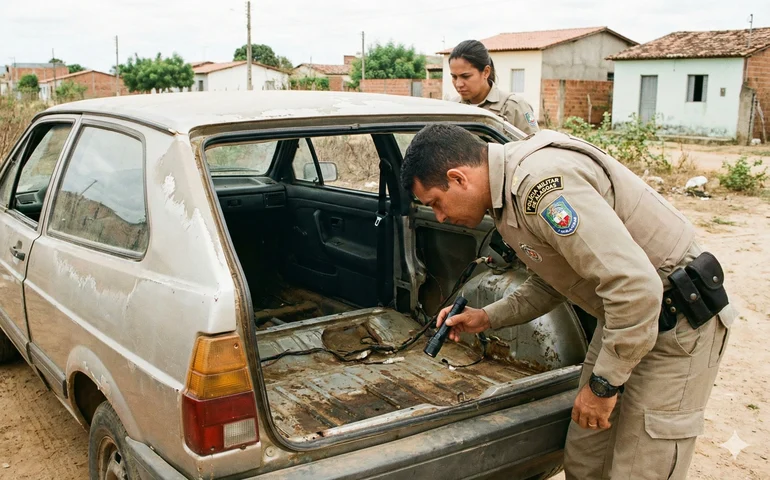 Suspeito é preso com arma de fogo e munições durante abordagem perto de escola em Palmeira dos Índios