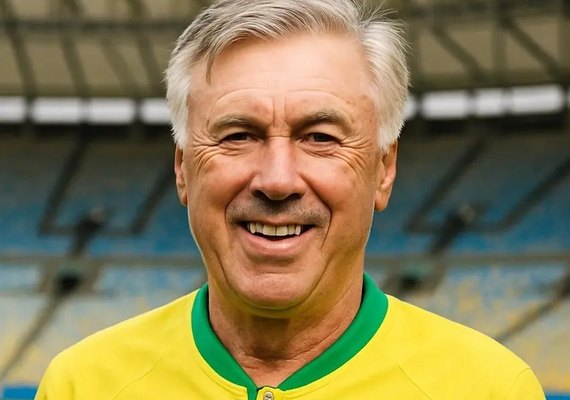 Ancelotti é o novo técnico da Seleção; treinador chega ao Brasil no dia 26 deste mês