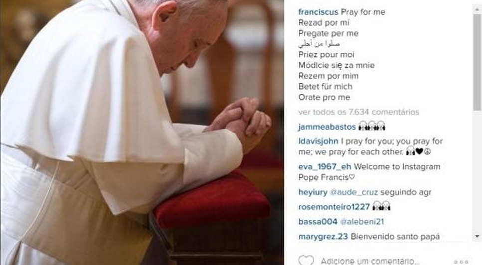 insta papa francisco 