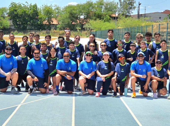 Com apoio da Selaj, atletas representam AL no Camping Paralímpico Escolar, em Fortaleza