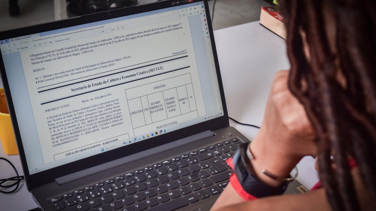 Secult divulga resultado preliminar do Edital Nº 30 para Fomento à Produção Audiovisual da Lei Paulo Gustavo Alagoas