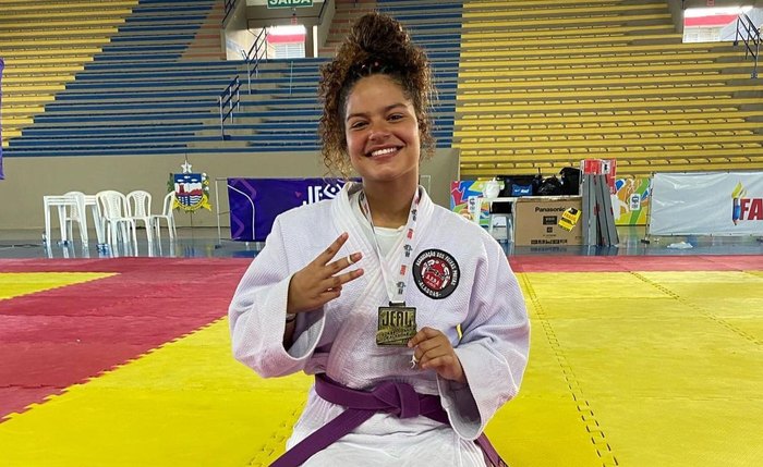 Letícia Nunes, tricampeã no JEAL na categoria juvenil