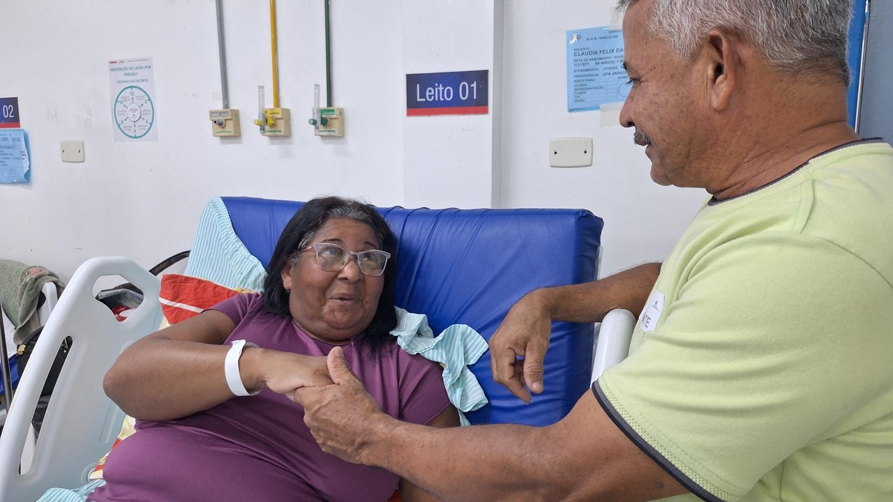 HGE salva a vida de trabalhadora que desconhecia ter trombose venosa profunda nas pernas