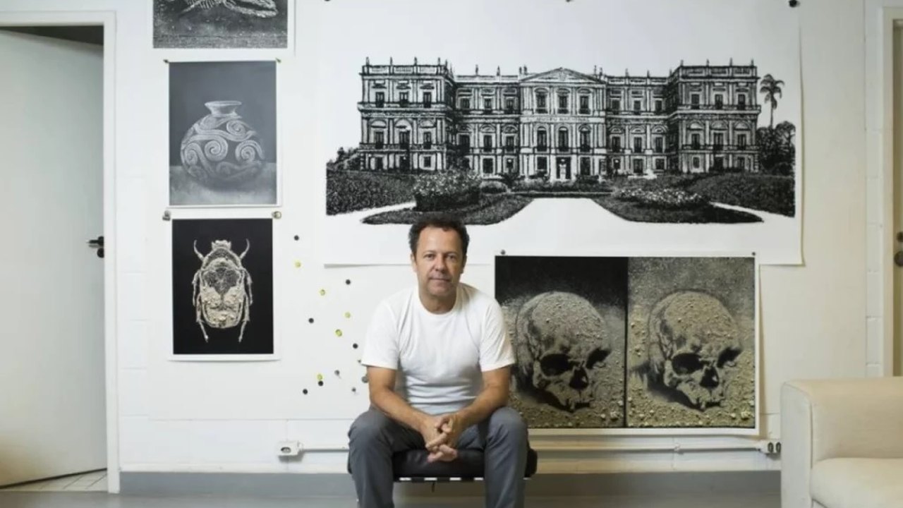 Vik Muniz usa dinheiro para retratar o País marcado pela ganância