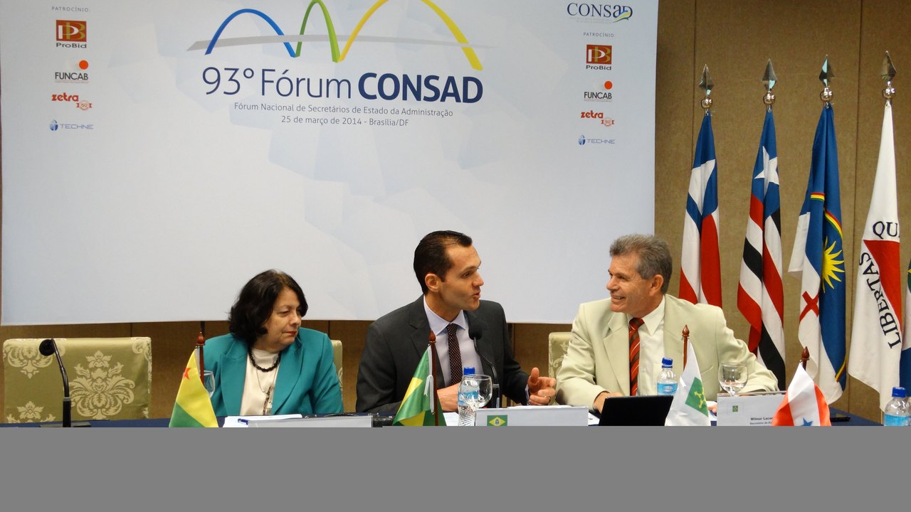 Técnicos da Segesp participam do VII Congresso Consad de Gestão Pública