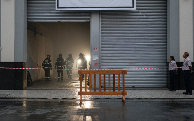 Shopping Tijuca lamenta mortes após incêndio e segue fechado para trabalho de rescaldo dos bombeiros