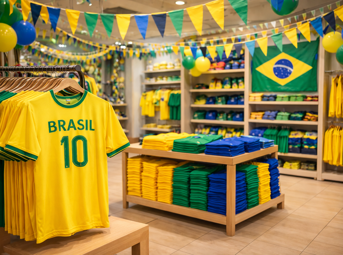 Copa do Mundo impulsiona consumo e reforça importância da produção sob demanda com eficiência e personalização