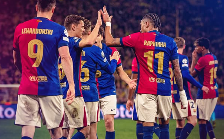 Barcelona toma susto, mas segura pressão do Dortmund e vai à semifinal da Liga dos Campeões