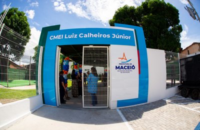 Comunidade escolar já conta com o funcionamento da nova creche Luiz Calheiros Junior, no Ouro Preto 