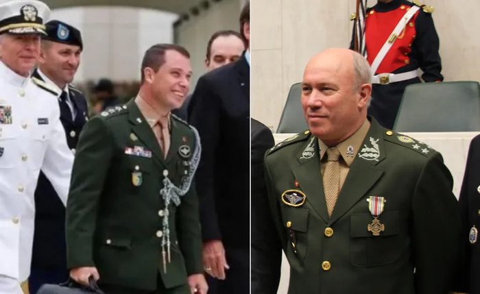 Mauro Cid e o pai