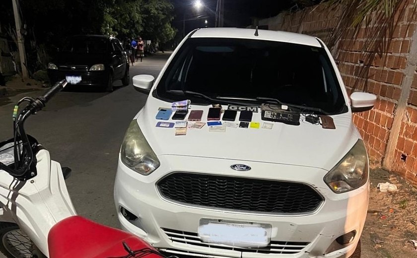 Polícia Civil prende quatro suspeitos de assaltos em Delmiro Gouveia