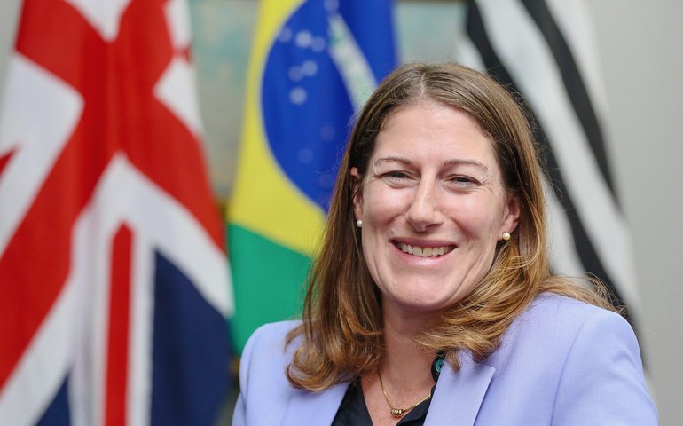 'Prioridades com Brasil são clima, combate à pobreza e defesa da democracia', diz Stephanie Al-Qaq, embaixadora do Reino Unido