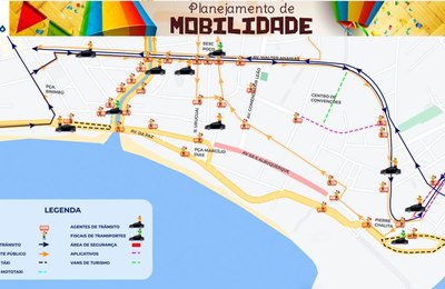 Confira as mudanças no trânsito do Jaraguá durante o São João Massayó Sol...Mar...Forró