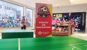Espaço exclusivo para troca de figurinhas da Copa do Mundo Feminina está em Aracaju / Foto: Foto:  Arquivo/Shopping Jardins