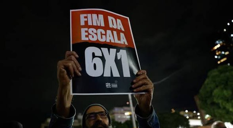 Manifestação pelo fim da 6x1. Fonte: internet 