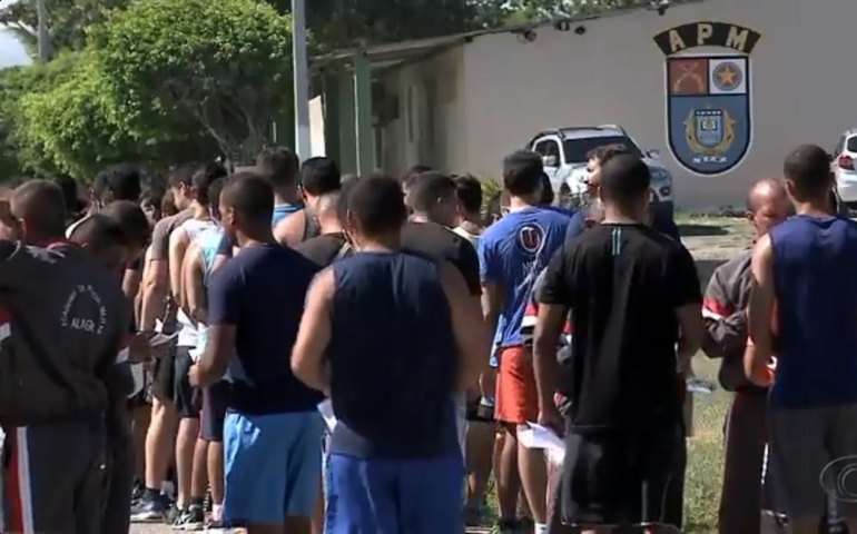 Aprovados no teste físico da PM-AL são convocados para aferição de altura