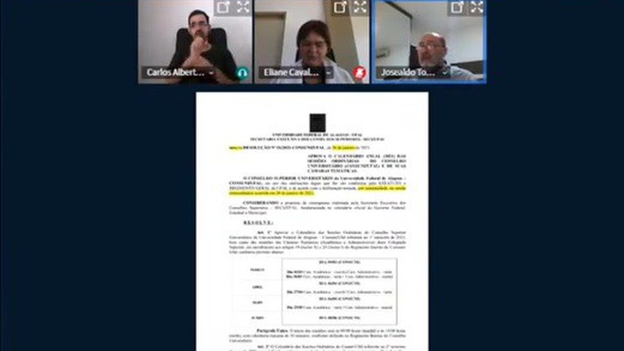 Ufal entra em recesso esta semana para retomar calendário acadêmico 2020.1