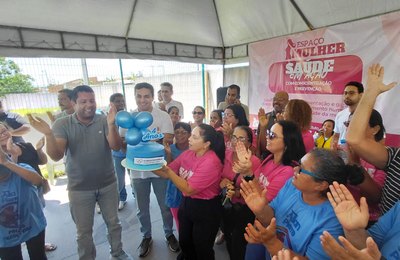 S﻿aúde em Ação chega à 3ª edição com Allan Pierre e Alexandre Ayres celebrando 4 anos da Clínica da Família no Aprígio Vilela