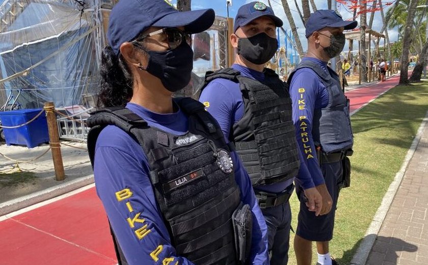 Guarda Municipal de Maceió amplia patrulhamentos durante Operação Verão