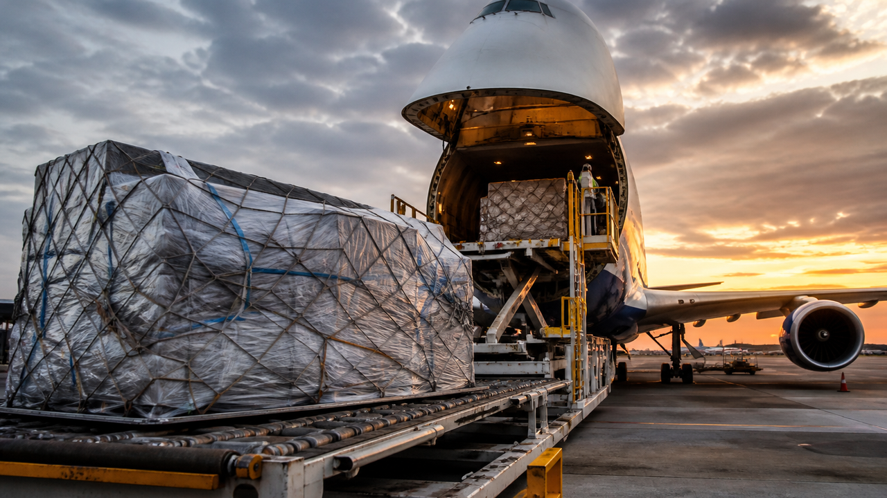 Iata: Demanda global por carga aérea cresce 4,4% em agosto, enquanto capacidade recua 0,1%