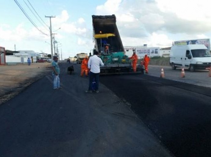 Serviços avançam nos 4 km de duplicação da AL-110, em Arapiraca