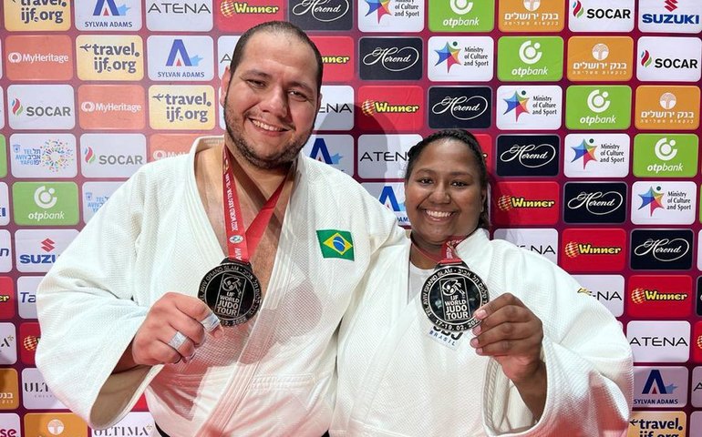 Rafael Silva e Bia Souza conquistam o bronze para o Brasil no Mundial de Judô