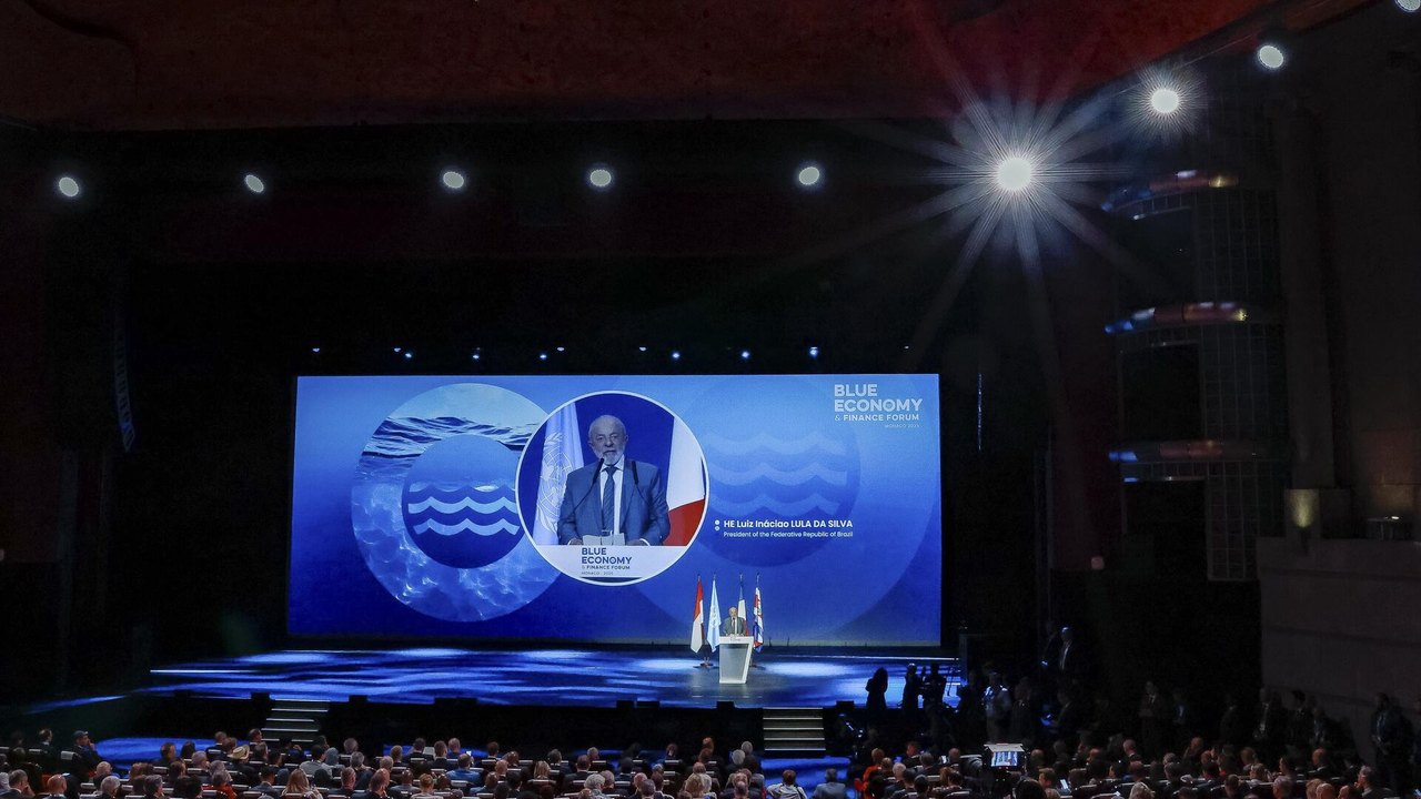 Países em desenvolvimento são os que mais dependem da economia azul, diz Lula em fórum sobre oceanos
