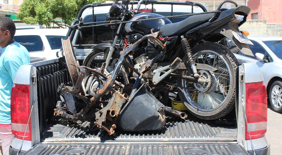 Operação desarticula desmanche de motocicletas em Estância / Foto: 0000000
