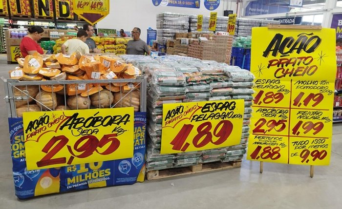 Produtos que entram no programa são sinalizados nas lojas da rede Produtos que entram no programa são sinalizados nas lojas da rede