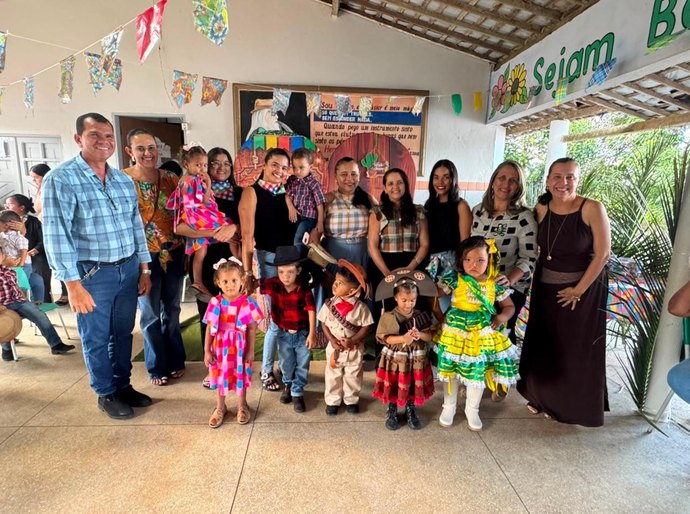 Lagoa da Canoa celebra tradição e cultura com festividades juninas nas escolas da rede municipal