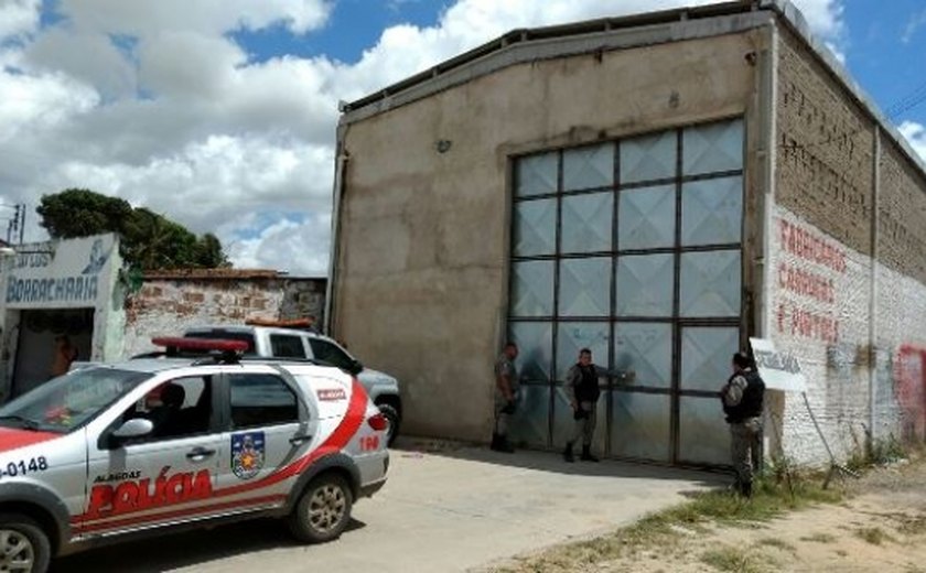 Secretaria da Fazenda estoura depósito clandestino em Rio Largo