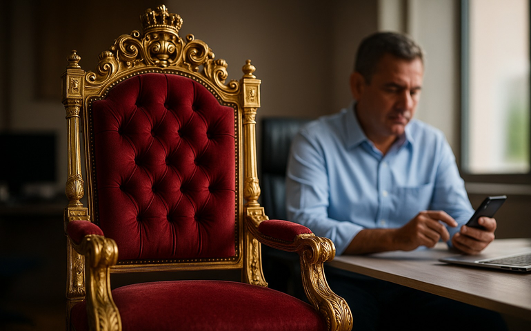 Após a posse de Júlio Cezar no Governo do Estado, a pergunta é: quem herdará o comando da Secretaria de Governo de Palmeira dos Índios — e receberá as ordens por WhatsApp?