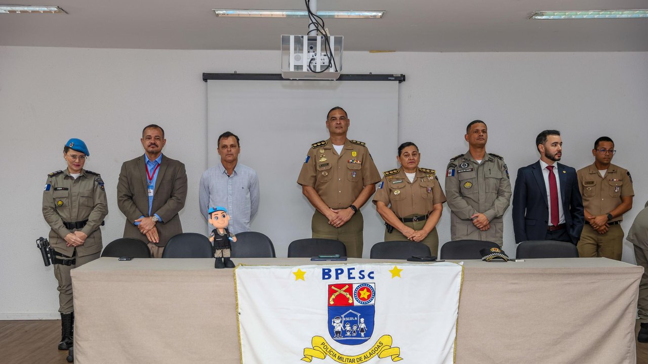 Polícia Militar de Alagoas celebra 33 anos do Batalhão Escolar