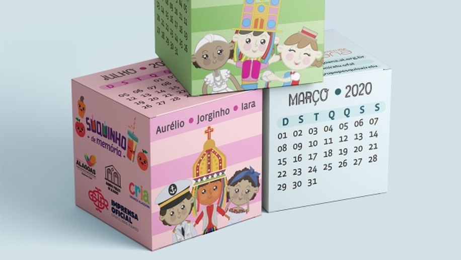 Arquivo Público lança mascote e calendário cultural com atividades infantis