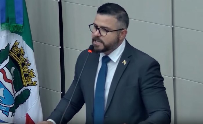 Thiago Prado (PP) em audiência Thiago Prado (PP) em audiência